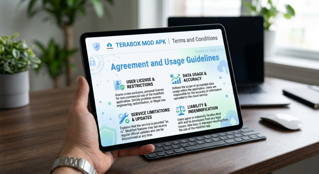 TeraBox Mod APK Terms and Conditions